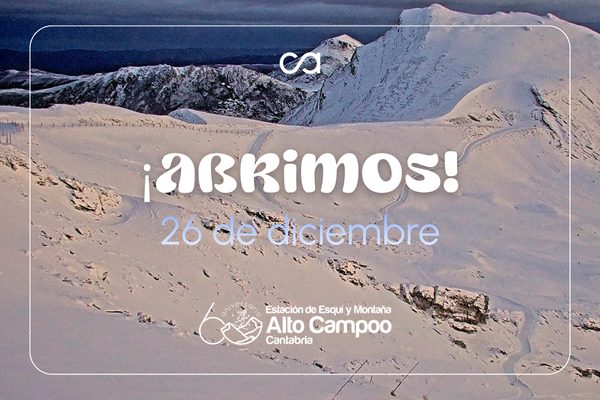 Alto Campoo prevee su reapertura el viernes 26 de diciembre