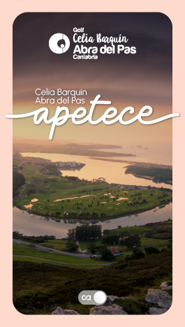Golf Celia Barquín Abra del Pas apetece footer