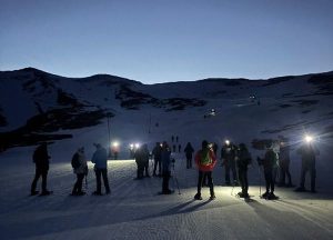 Raquetada nocturna Alto Campoo I